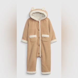 gap baby sherpa bear one piece